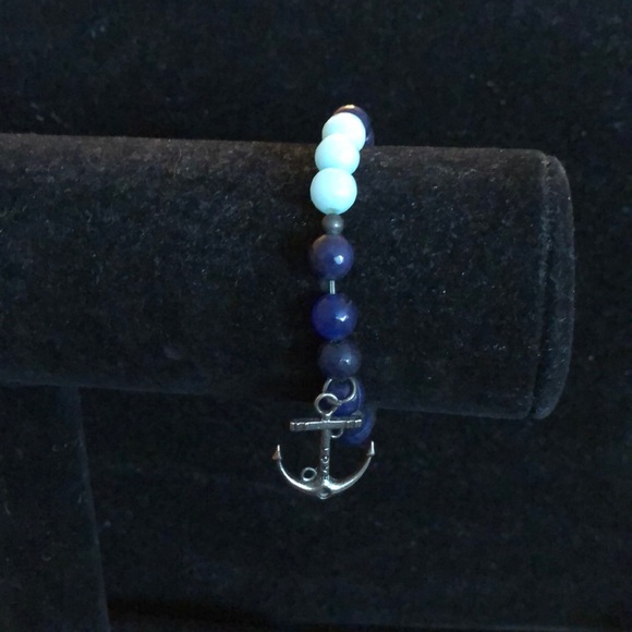 Merx Two tone Blue Bracelet - Picture 2 of 3